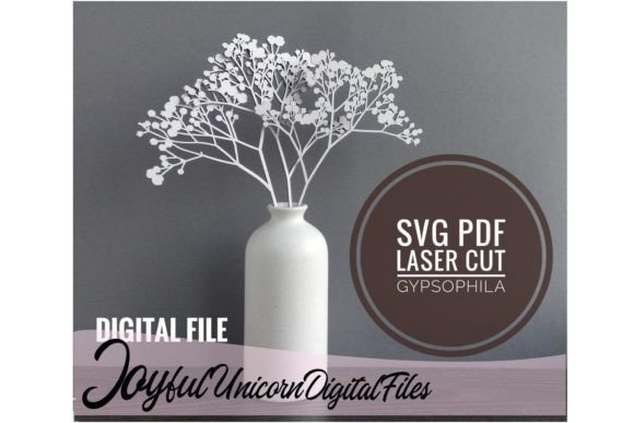 Baby s Breath SVG Laser Cut Flower