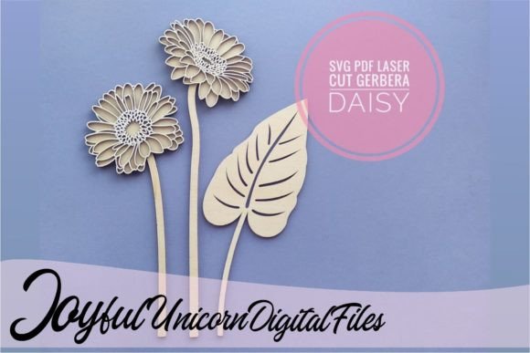 Gerbera Daisy Laser Cutting for Other Art Amp