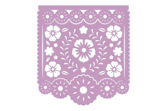 Papel Picado Easter - Flowers and Leaves