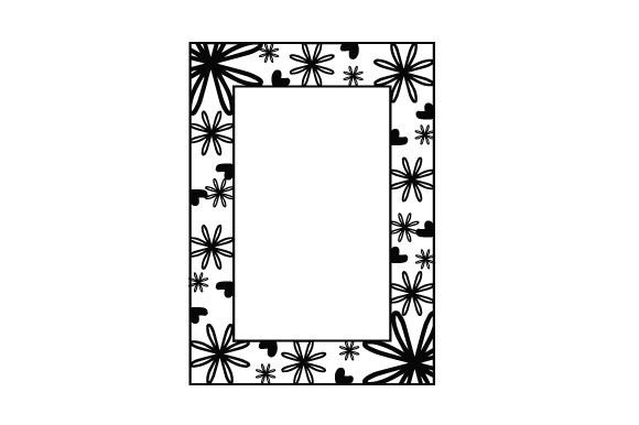 Rectangular Frame - Flowers Crafts