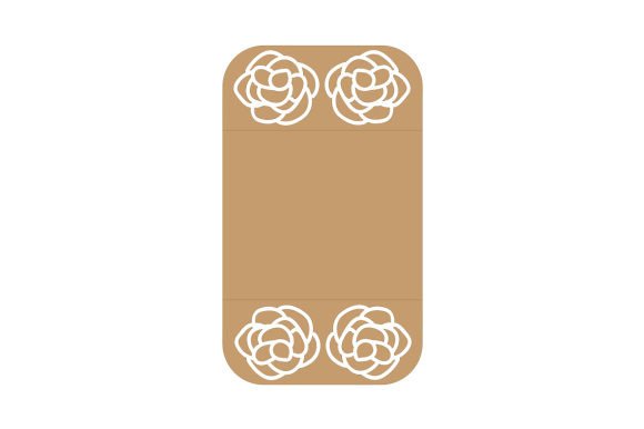 Roses Laced Envelope Crafts Wedding