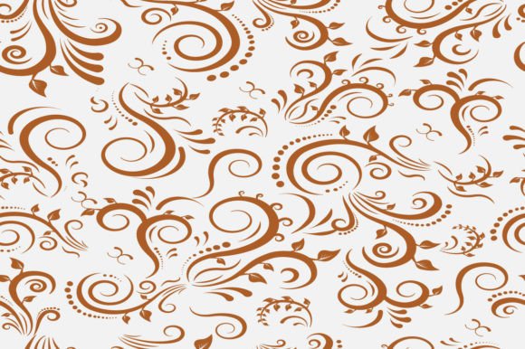 Seamless Floral Background Pattern for Graphics and Backgrounds