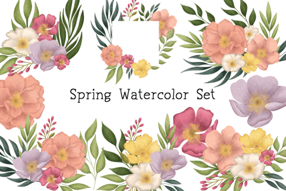 Spring Watercolor Set Review