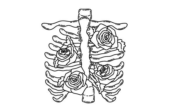 Steampunk Crafts: Metallic Rib Cage with Flowers